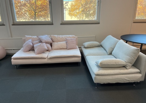 Soffor 2 st, ca 190 cm - IKEA