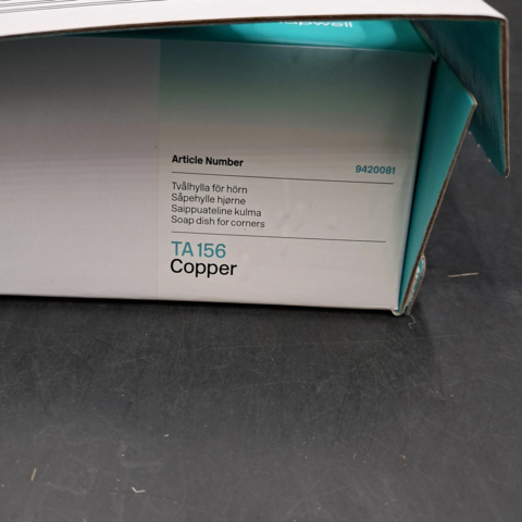 1602352-8 Badrumstillbehör, 5 delar - Tapwell, Protected Copper
