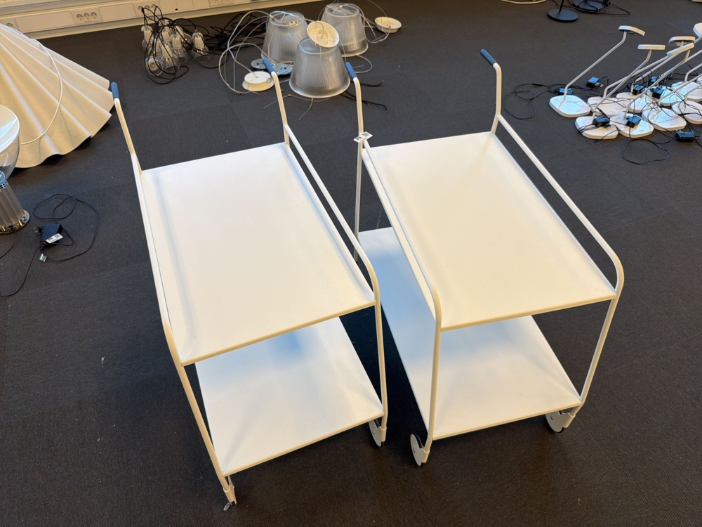 1594791-2 Trolley/serving trolley 2 pcs