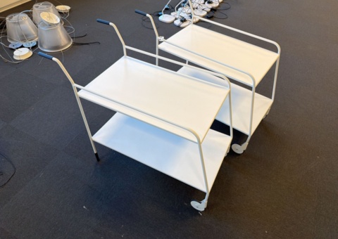 Trolley/serving trolley 2 pcs