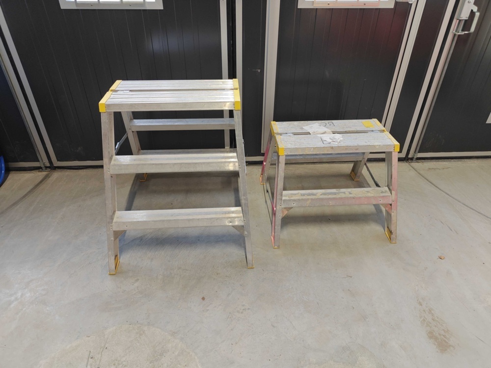 1484650-1 Two Wibe stepladders