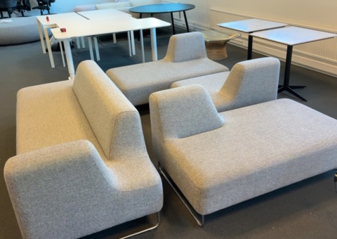 Sofa modules 4 pcs