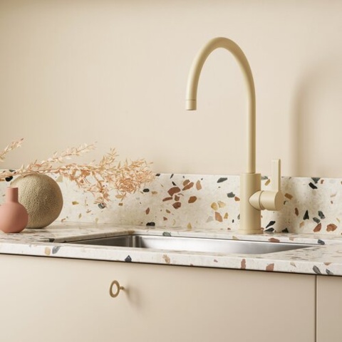 1602424-1 Köksblandare - Tapwell Arch180 / RT2 180, Creme