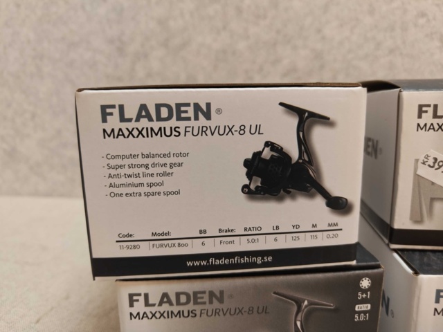 1485825-5 Fiskerullar haspel- och flugrullar Fladen 8st