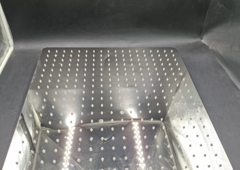 Overhead shower head, 500 × 500 mm