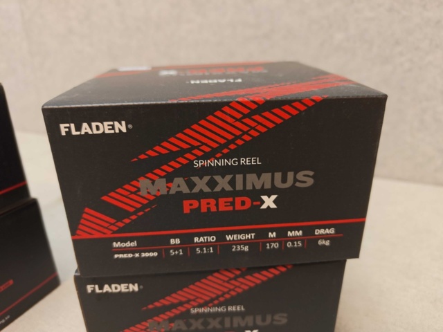 1485827-5 Haspelrullar 4st Fladen Maxximus Pred-X 3000