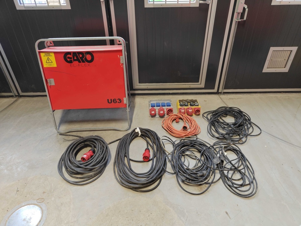 1484654-1 Electrical panels and patch cables
