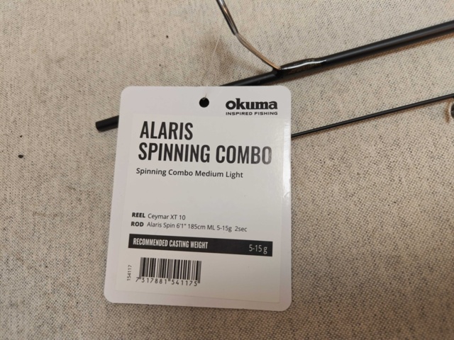 1485832-5 Fiskespön med rulle 2st Okuma