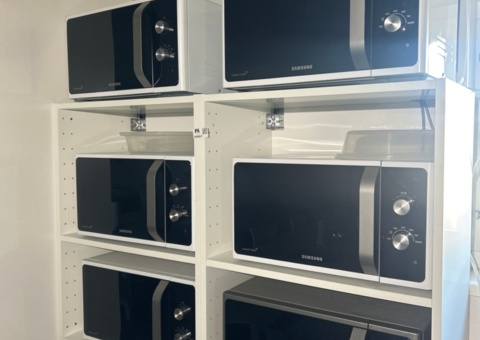 Microwave ovens 6 pcs