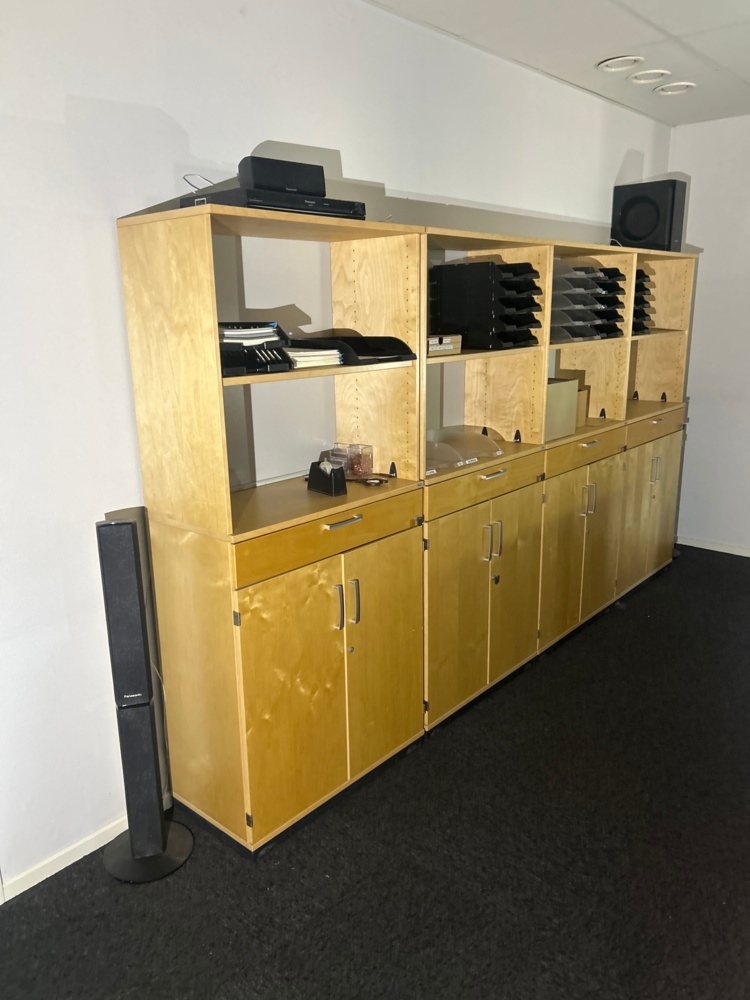 1558652-1 Office cabinets Kinnarps, 7 pcs.