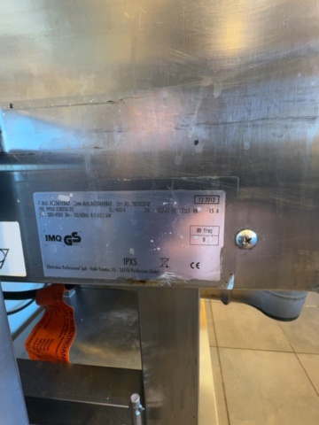 1458519-8 Zanussi EasySteam kombiugn – 6 GN 1/1 – 10,1 kW – 2013