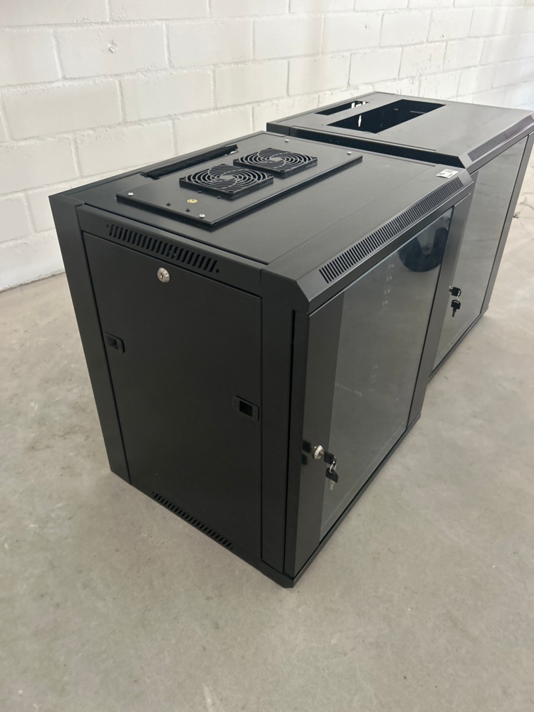 1558667-2 Two rack cabinets