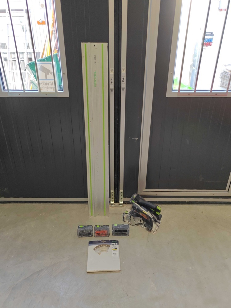 1484664-1 Festool HKC 55 EB plunge-cut saw with guide rail