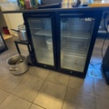 1458526-1 Barkyl / flaskkyl – NCS NC 865 H – 2 glasdörrar – 200 liter