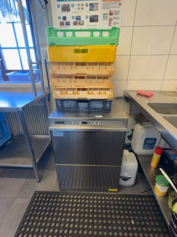1458529-1 Underbänksdiskmaskin – Zanussi Professional – 400 V – rostfri