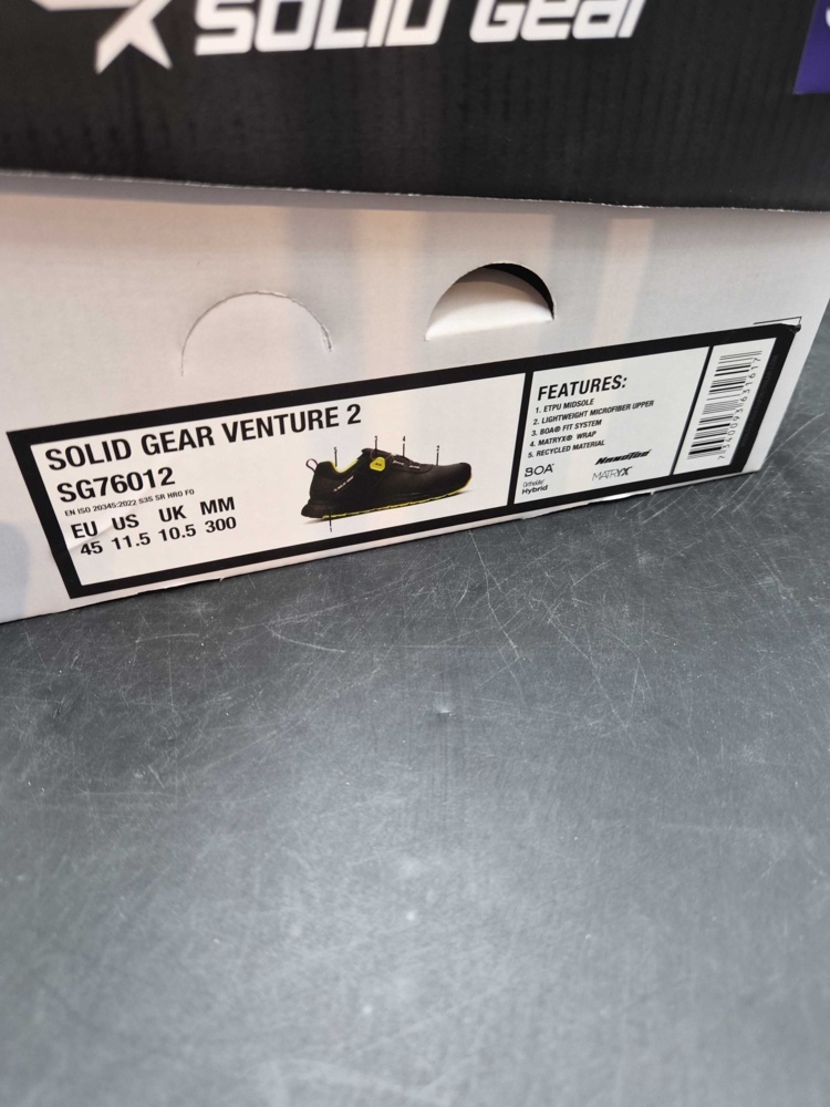 1602834-2 Skyddsskor - Solid Gear Venture 2, stl 45, BOA