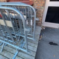 1458534-6 10 st entréstaket / kravallstaket