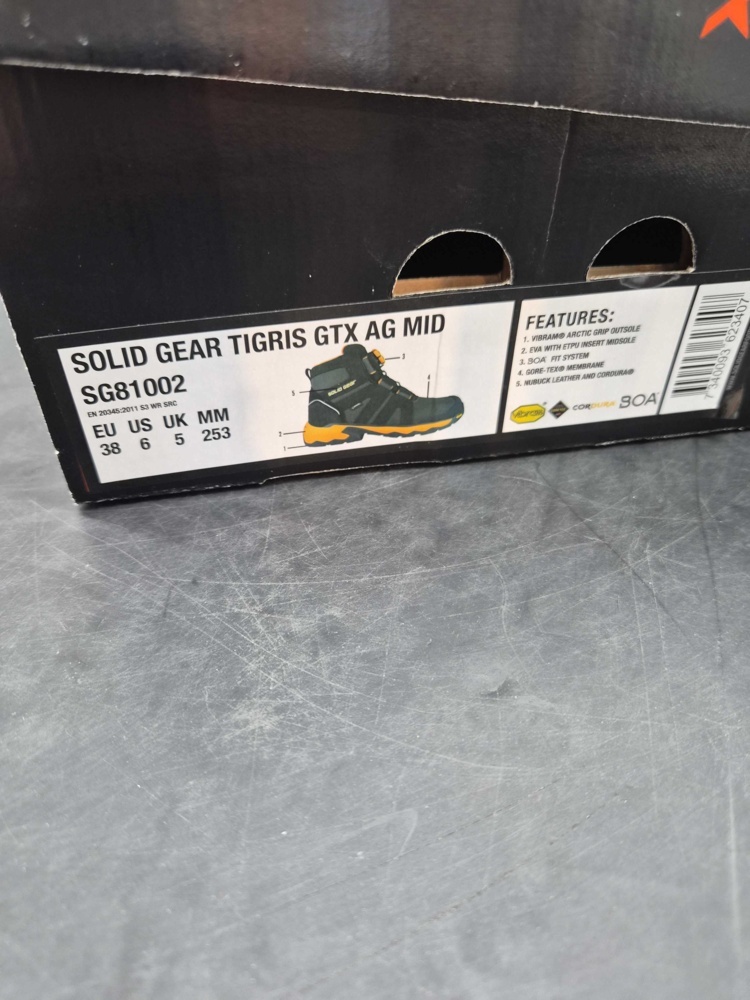 1602837-2 Skyddskängor - Solid Gear Tigris GTX AG Mid, stl 38, BOA