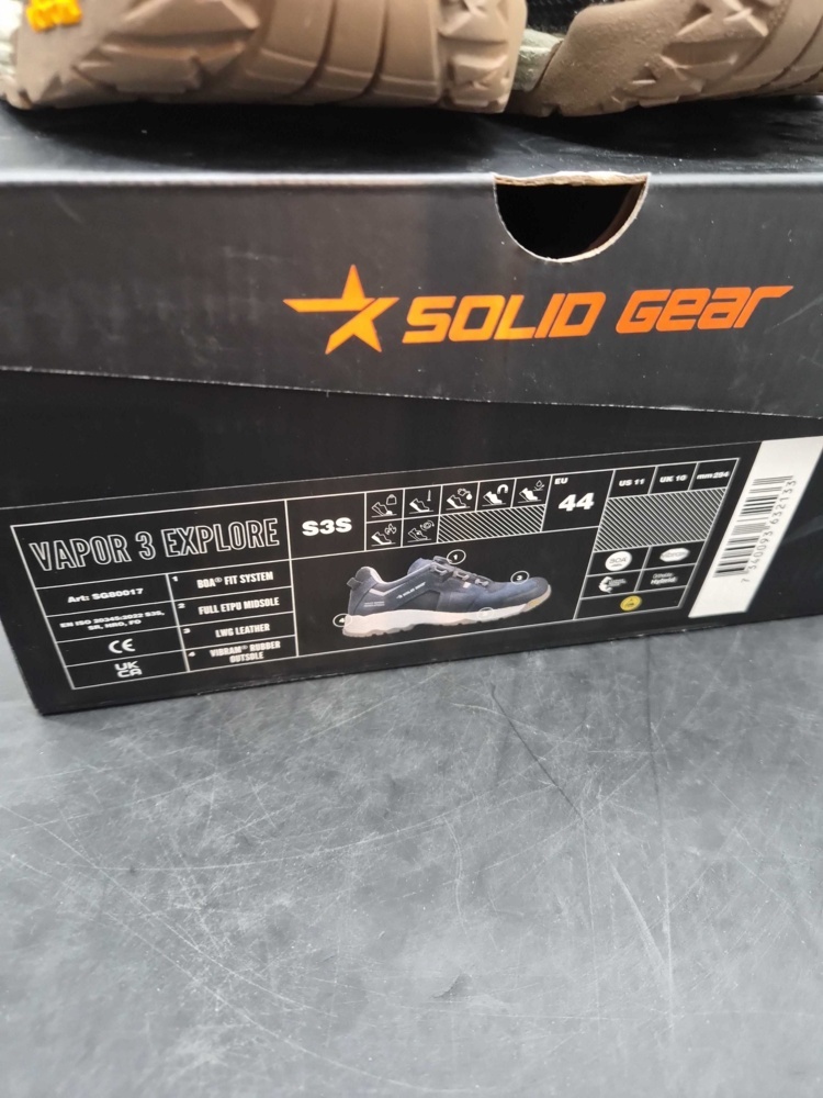 1602838-2 Skyddsskor - Solid Gear Vapor 3 Explore, stl 44, S3S