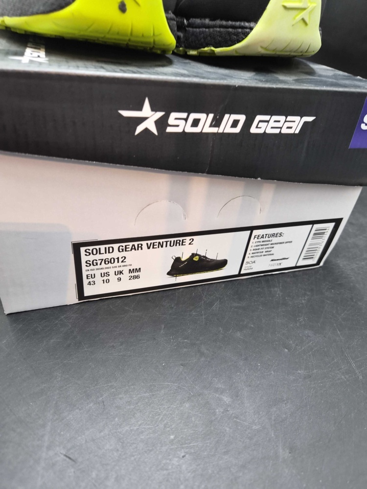 1602839-2 Skyddsskor - Solid Gear Venture 2, stl 43, BOA