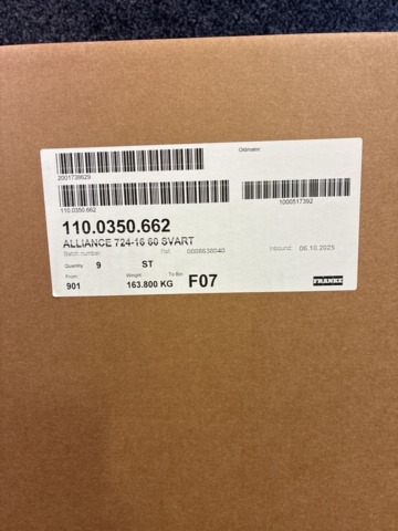 1602639-4 Köksfläkt Franke Tender Alliance 60 cm