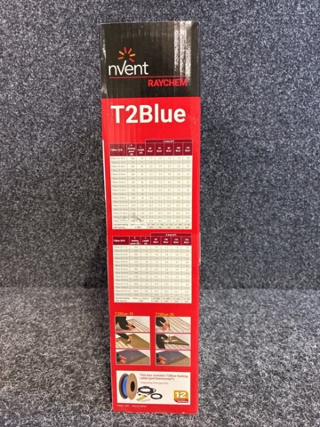 1602641-5 Golvvärmepaket Raychem T2Blue-10 25M