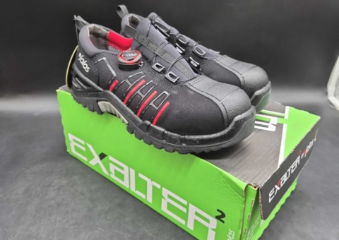 Safety shoes - Jalas Exalter, size 37, BOA, red details