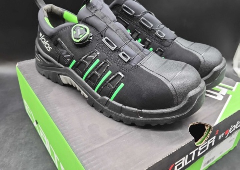 Safety shoes - Jalas Exalter, size 45, BOA, green details