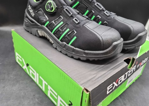 Safety shoes - Jalas Exalter, size 46, BOA, green details