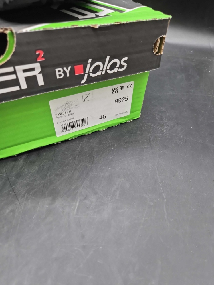 1602849-2 Skyddsskor - Jalas Exalter, stl 46, BOA, gröna detaljer