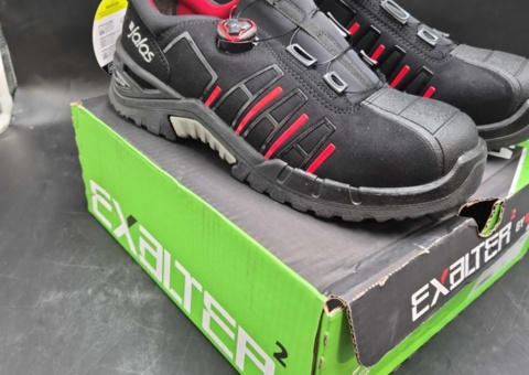 Safety shoes - Jalas Exalter, size 46, BOA, red details
