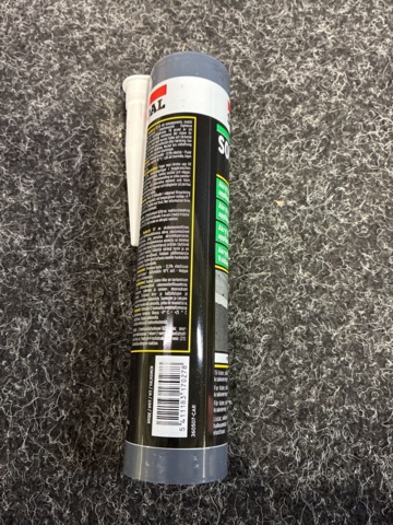1602653-6 12 st Akrylfogmassa Soudal Vit