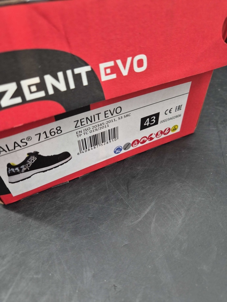 1602855-2 Skyddsskor - Jalas Zenit Evo, stl 43, BOA, S3
