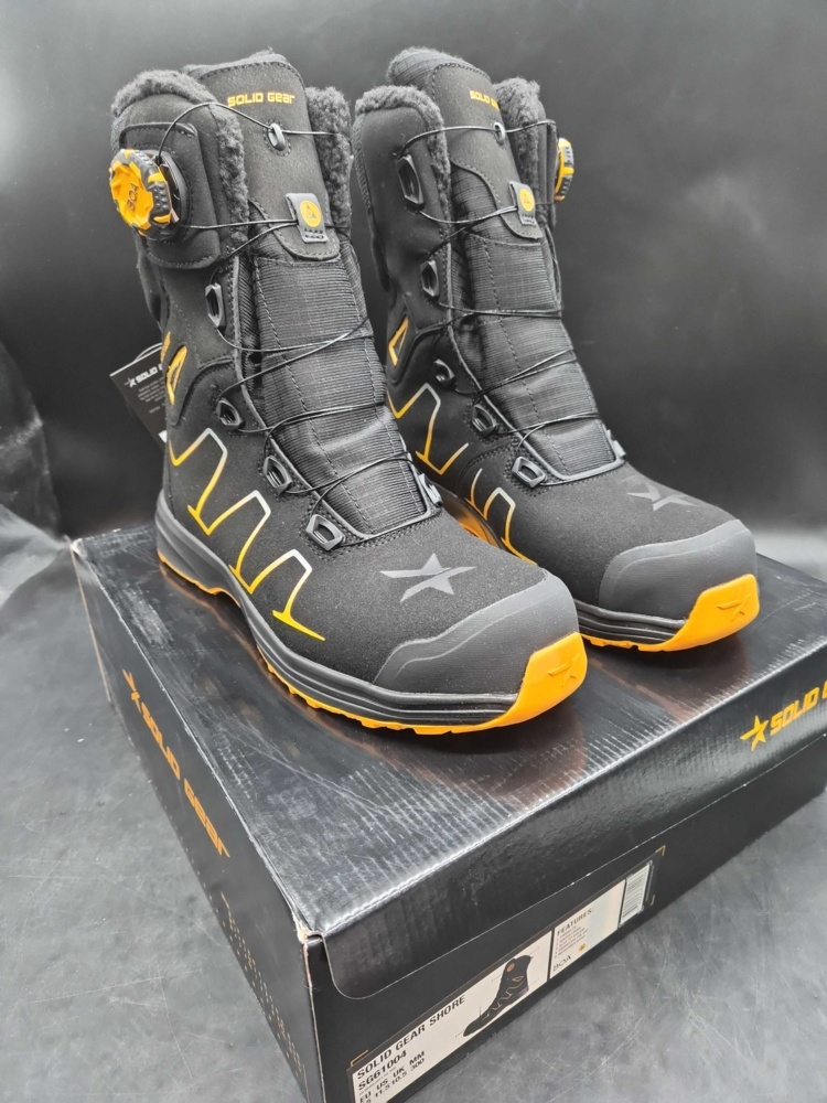 1602859-1 Skyddskängor - Solid Gear Shore, stl 45, BOA, högt skaft