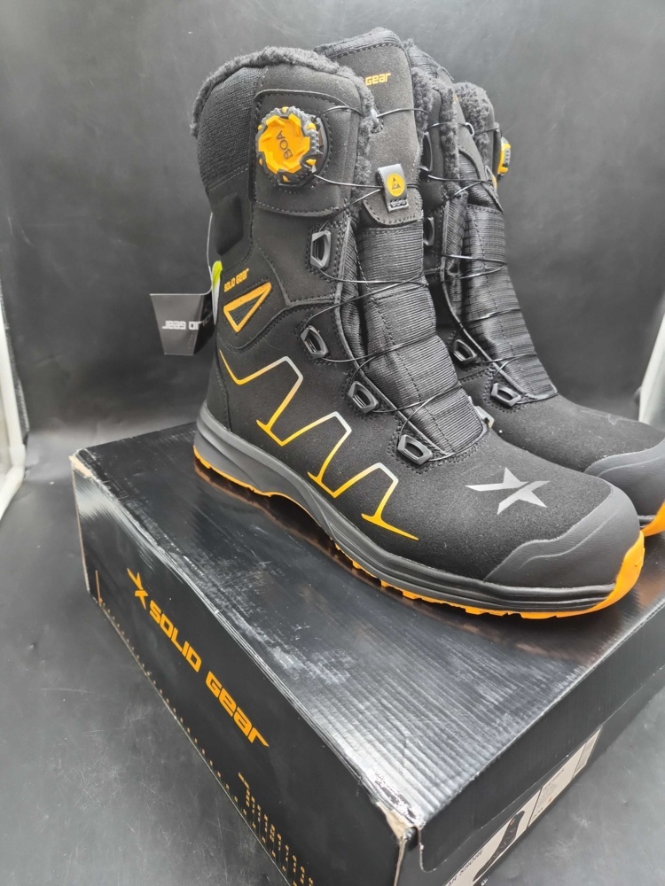 1602860-1 Skyddskängor - Solid Gear Shore, stl 47, BOA, högt skaft