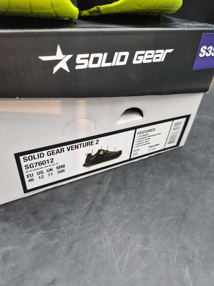 1602861-2 Skyddsskor - Solid Gear Venture 2, stl 46, BOA