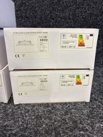 1602670-3 5 st Downlight Solar Light Lyraled 12,6 W 3000K