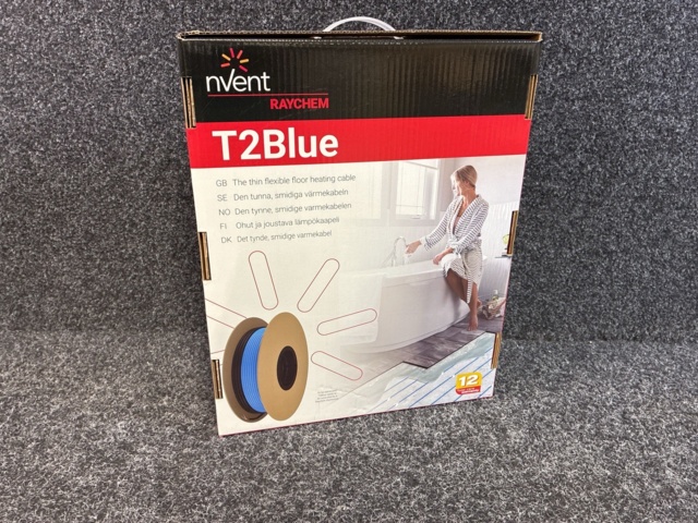 1602673-1 Golvvärmepaket Raychem T2Blue-10 30M