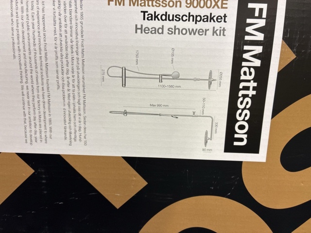 1602681-8 Takduschpaket FM Mattson 9000XE