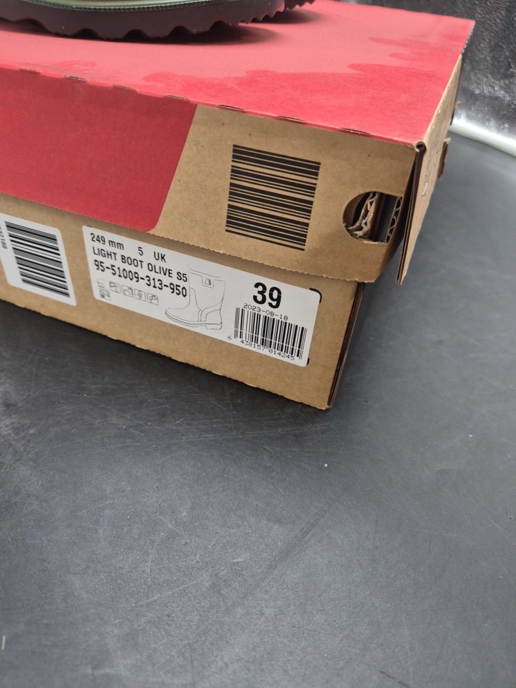 1602867-2 Skyddsstövlar - Sievi Light Boot Olive, stl 39, S5