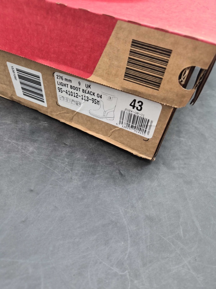 1602869-2 Yrkesstövlar - Sievi Light Boot Black, stl 43, O4