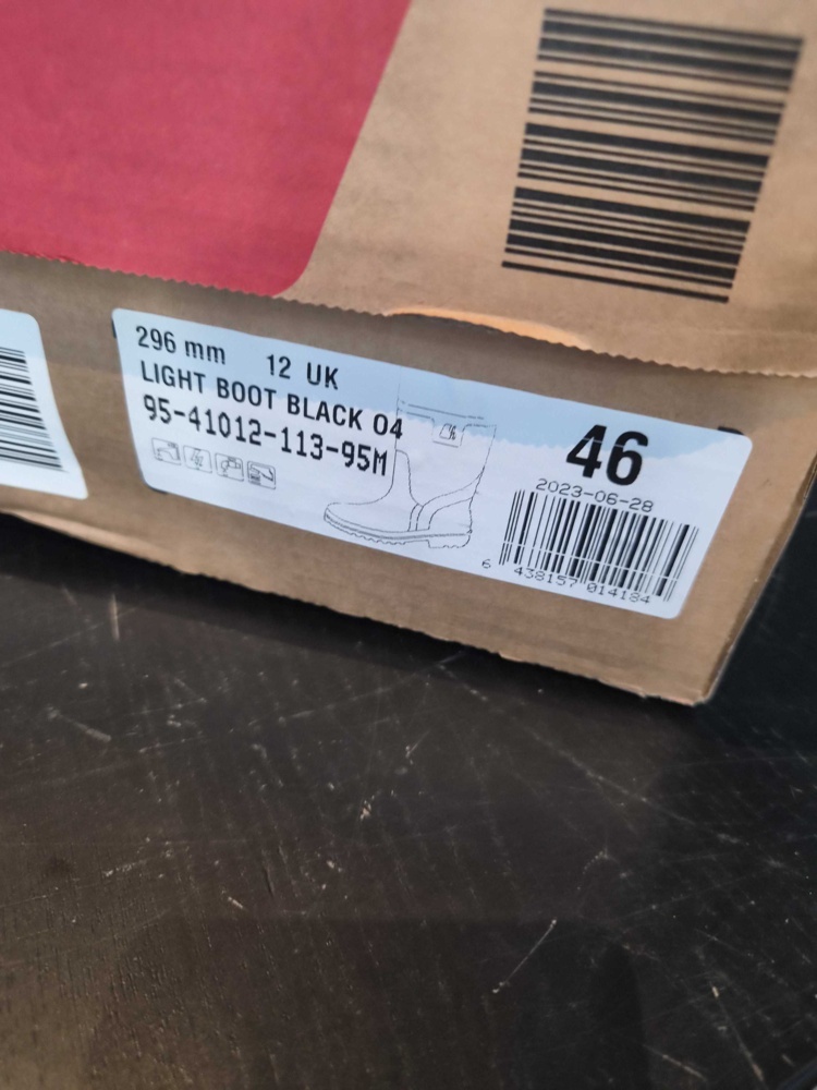 1602873-2 Yrkesstövlar - Sievi Light Boot Black, stl 46, O4