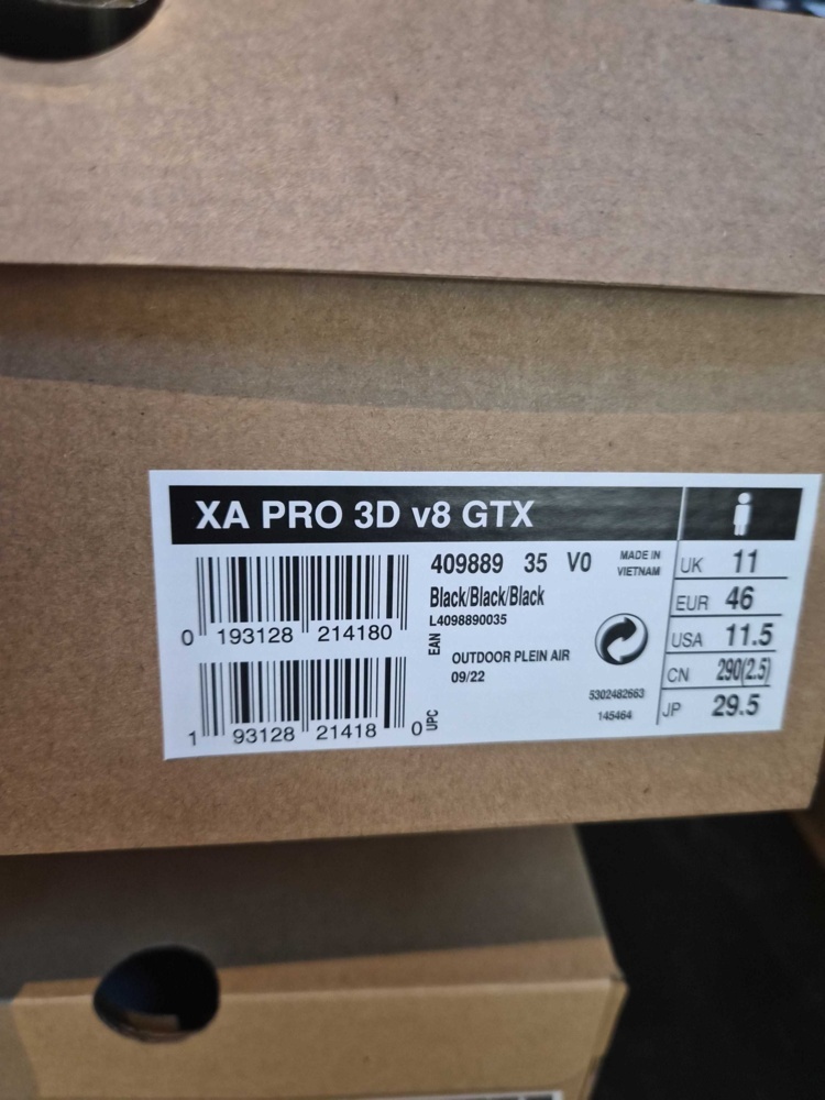 1602876-2 Friluftsskor - Salomon XA Pro 3D v8 GTX, stl 46