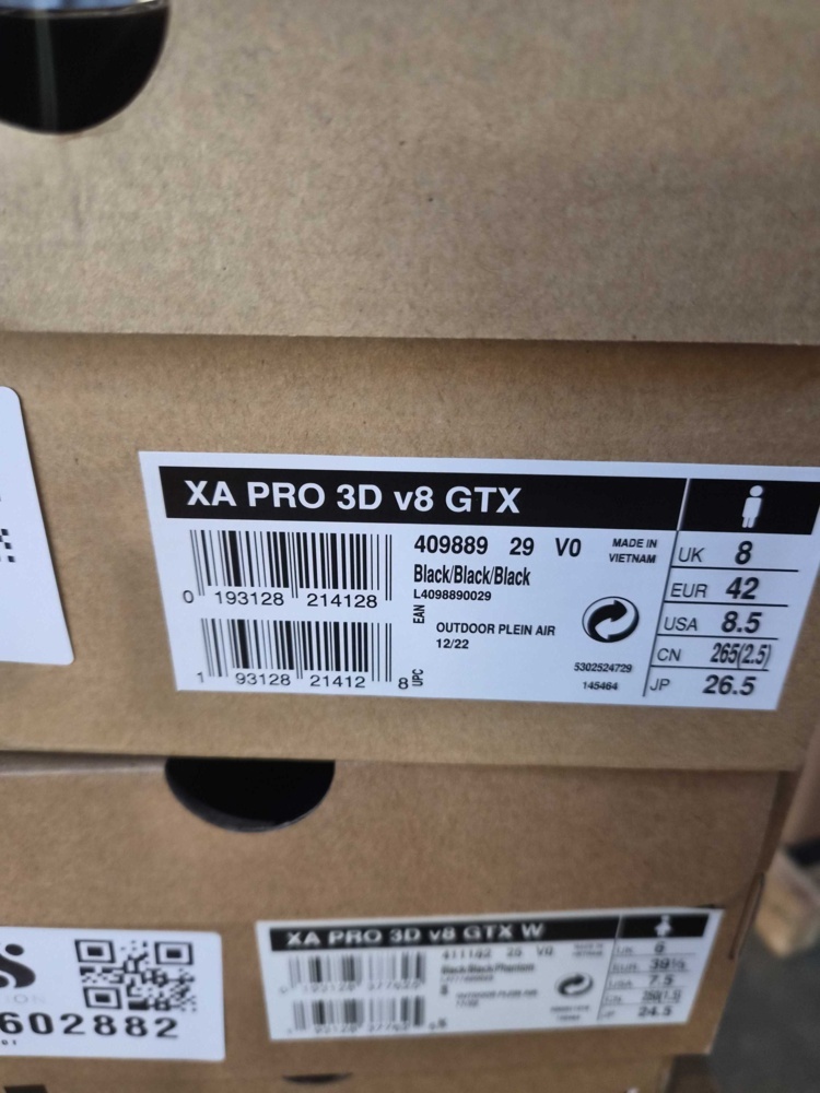 1602881-2 Friluftsskor - Salomon XA Pro 3D v8 GTX, stl 42