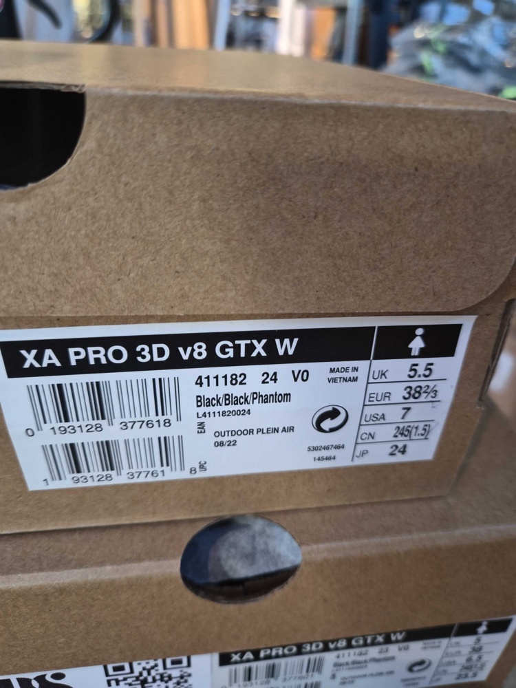 1602883-2 Friluftsskor - Salomon XA Pro 3D v8 GTX W, dam, stl 38 2/3