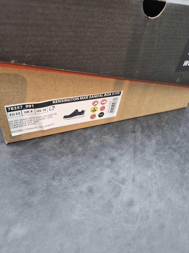 1602885-2 Skyddssandaler - Helly Hansen Kensington MXR BOA, stl 43, S1PS