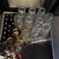 1458536-16 Stort parti bartillbehör, glas, drinkutrustning, ishinkar & spegelr