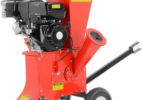 Wood chipper Werkraft petrol-powered drawbar 15 hp