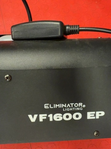 1458555-3 Rökmaskin med tillbehör - Eliminator Lighting VF1600 EP