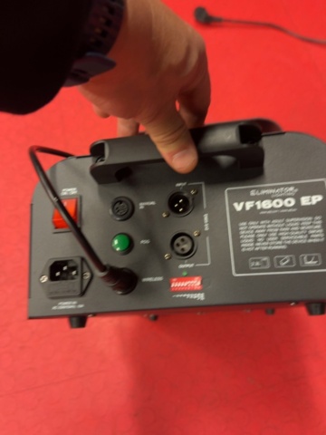 1458555-5 Rökmaskin med tillbehör - Eliminator Lighting VF1600 EP